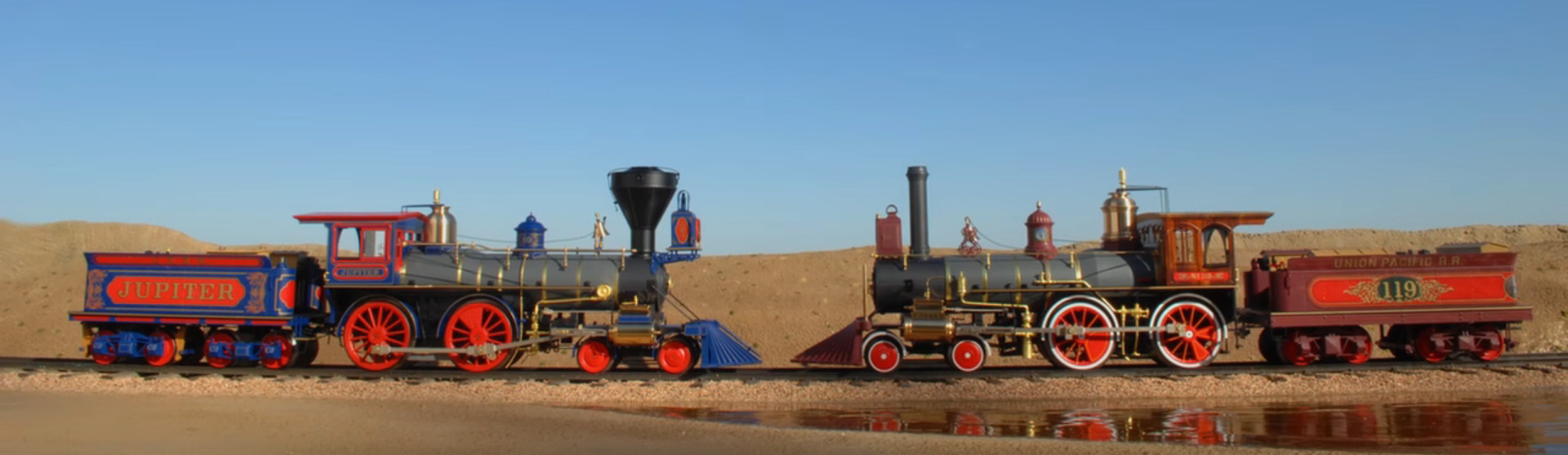 LGB Golden Spike Loco