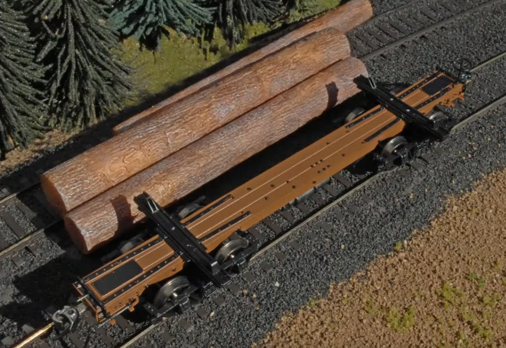 KRModels Skeletal Logging Car