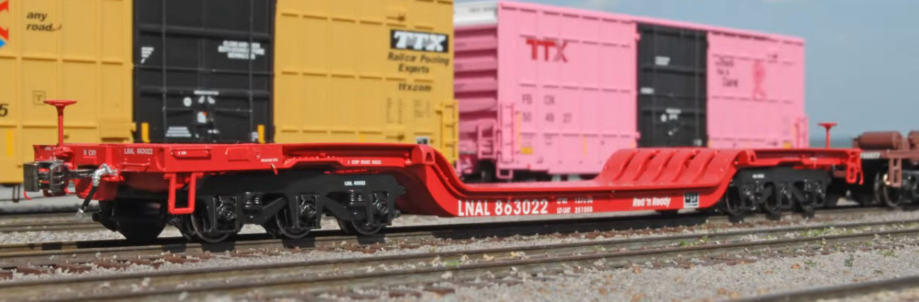 Class One Model Works GSC Heavy Duty Flatcar - LNAL