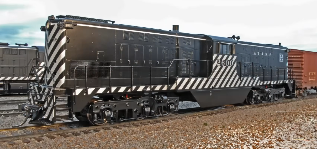 Division Point Baldwin Center Cab DT-6-6-2000 - ATSF